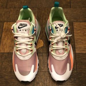 Nike Women's Sneakers - White, Pink, Orange, Blue